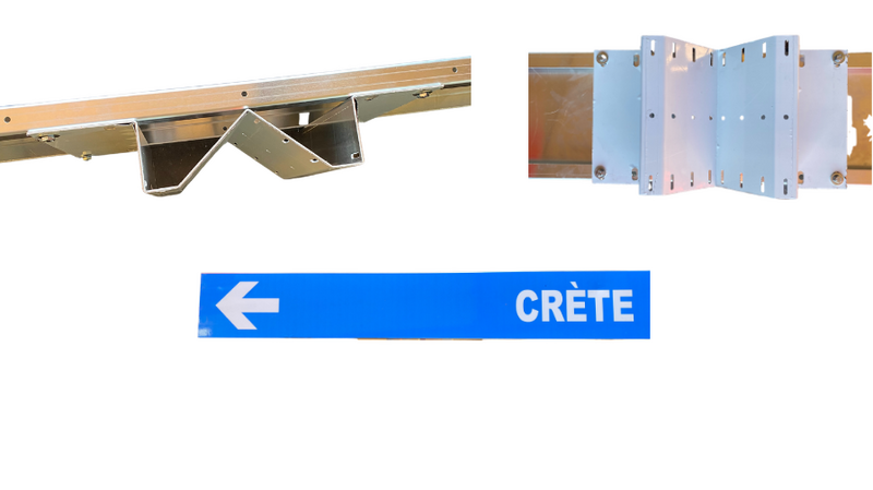 Panneau directionnel en Alu AR/PAN/DIRECTIONNEL